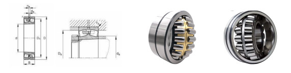 FSK 239/530-MB-C3 Rodamiento de rodillos esféricos de 530*710*136 mm para trituradores industriales de minería 8