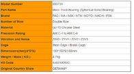 Lista de precios 800730/801806/801215A/534176 de catálogo de los transportes del camión del mezclador del MARICA