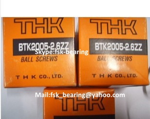 Atornille la nuez BTK2005A/BTK2005-2.6ZZ ningún tipo de la carga de tornillo de la bola rodada 0