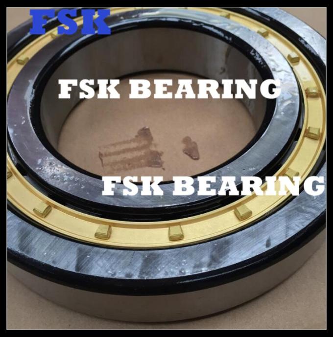 Pin cilíndrico del latón de la jaula del latón de transporte de la marca NJ2319EM de FSKG para la maquinaria de la industria pesquera 2