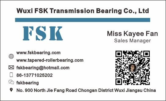 Pin cilíndrico del latón de la jaula del latón de transporte de la marca NJ2319EM de FSKG para la maquinaria de la industria pesquera 5